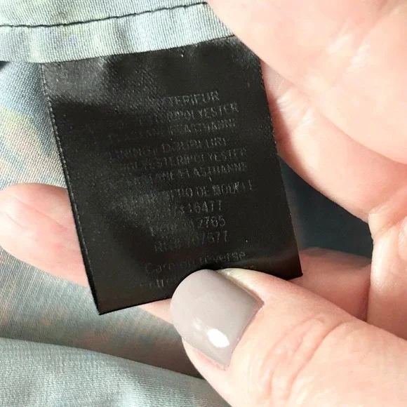 Alice + Olivia Athena Wide Leg Palazzo Pants Patchwork Floral Print Satin Size 4 - Picture 9 of 9